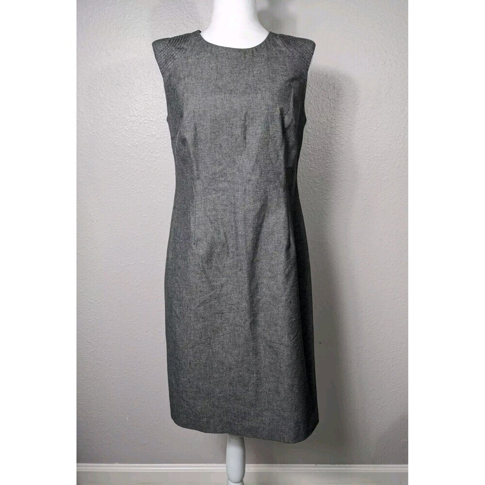 Banana Republic Gray Midi Dress